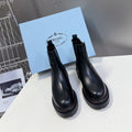 PRADA CHELSEA BOOTS BLACK CALFSKIN